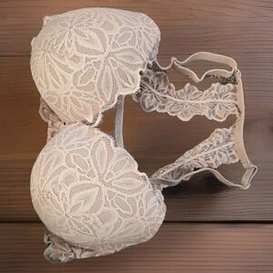 ☕️VICTORIA'S SECRET PINK RACERBACK FRONT CLIP UNDERWIRE BRA SIZE 36DD